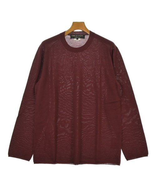 COMME des GARCONS HOMME PLUS(コムデギャルソンオムプリュス)ニット・セーター 赤 サイズ:L/2200643728264