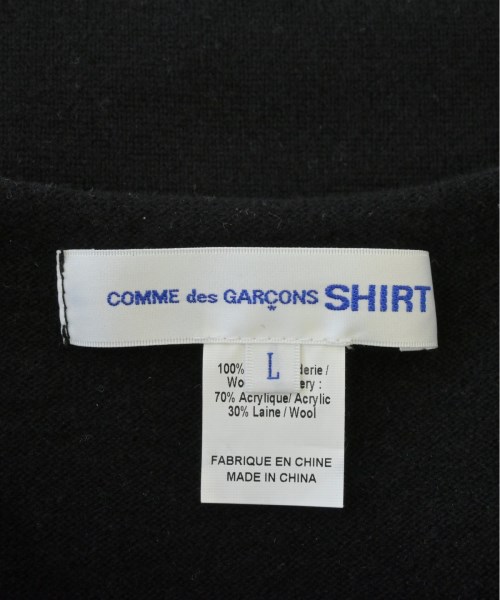 COMME des GARCONS SHIRT（コムデギャルソンシャツ）ニット・セーター 黒 サイズ:L メンズ/2200533947041