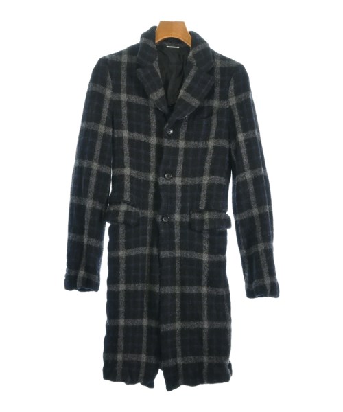 COMME des GARCONS HOMME PLUS(コムデギャルソンオムプリュス)チェスターコート 黒 サイズ:XS/2200548534021