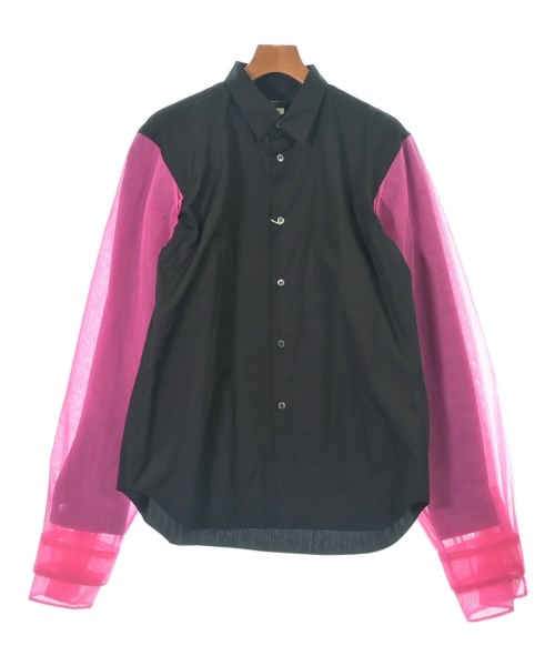COMME des GARCONS HOMME PLUS(コムデギャルソンオムプリュス)カジュアルシャツ 黒 サイズ:M/2200602202347