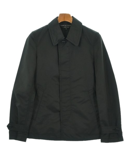 COMME des GARCONS HOMME PLUS(コムデギャルソンオムプリュス)ステンカラーコート 黒 サイズ:XS/2200680475084