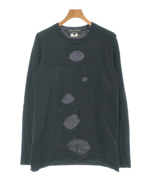 COMME des GARCONS HOMME PLUS(コムデギャルソンオムプリュス)ニット・セーター 黒 サイズ:M/2200637637046