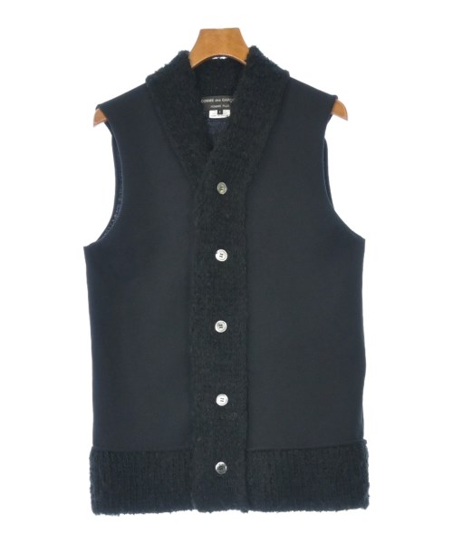 COMME des GARCONS HOMME PLUS(コムデギャルソンオムプリュス)ベスト 黒 サイズ:S/2200647992104
