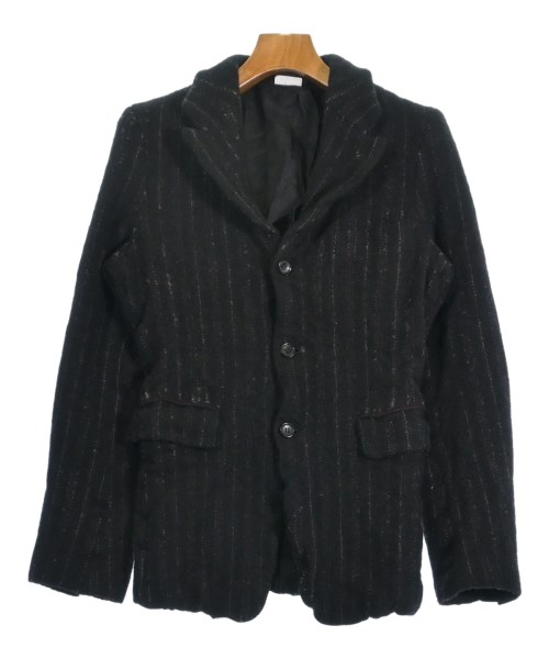 COMME des GARCONS HOMME PLUS(コムデギャルソンオムプリュス)カジュアルジャケット 黒 サイズ:XS/2200653654034