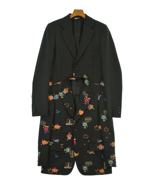 COMME des GARCONS HOMME PLUS(コムデギャルソンオムプリュス)カジュアルジャケット 黒 サイズ:S/2200669543018