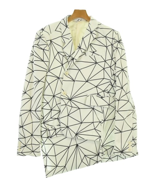 COMME des GARCONS HOMME PLUS(コムデギャルソンオムプリュス)カジュアルジャケット 白 サイズ:S/2200683416015