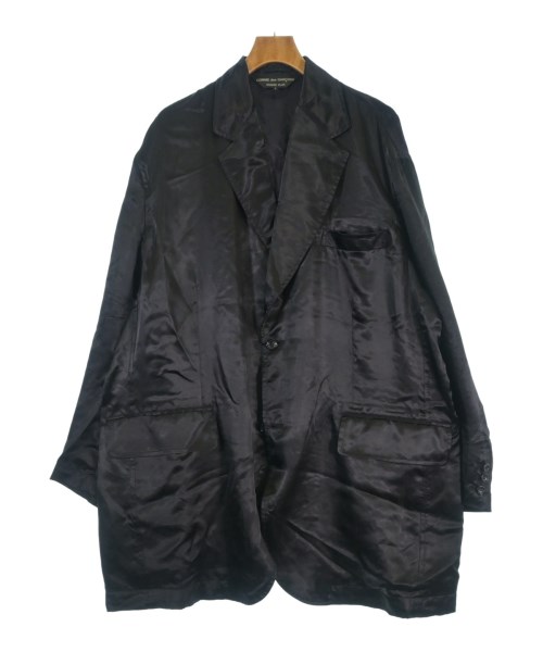 COMME des GARCONS HOMME PLUS(コムデギャルソンオムプリュス)カジュアルジャケット 黒 サイズ:S/2200681655126