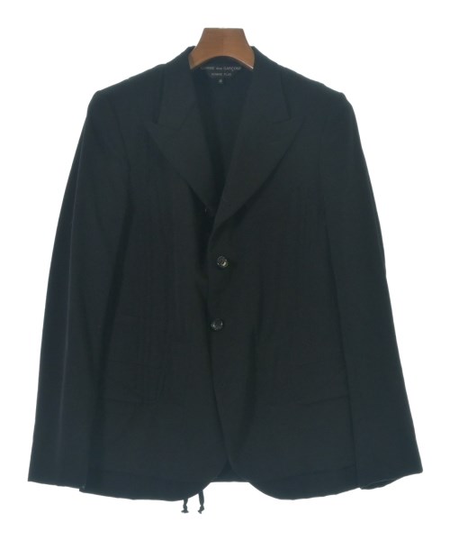 COMME des GARCONS HOMME PLUS(コムデギャルソンオムプリュス)テーラードジャケット 黒 サイズ:XS/2200681493018