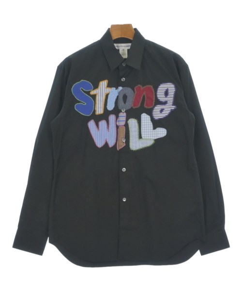 COMME des GARCONS SHIRT(コムデギャルソンシャツ)カジュアルシャツ 黒 サイズ:XS/2200546714128