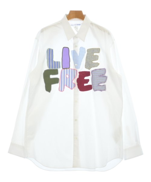 COMME des GARCONS SHIRT(コムデギャルソンシャツ)カジュアルシャツ 白 サイズ:L/2200547808116