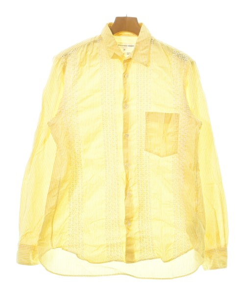 COMME des GARCONS SHIRT(コムデギャルソンシャツ)カジュアルシャツ 黄 サイズ:M/2200610213038