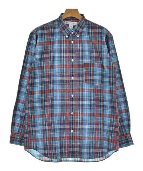 COMME des GARCONS SHIRT(コムデギャルソンシャツ)カジュアルシャツ 青 サイズ:L/2200599811225