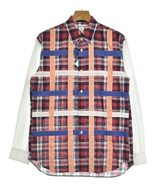 COMME des GARCONS SHIRT(コムデギャルソンシャツ)カジュアルシャツ 赤 サイズ:S/2200601547173