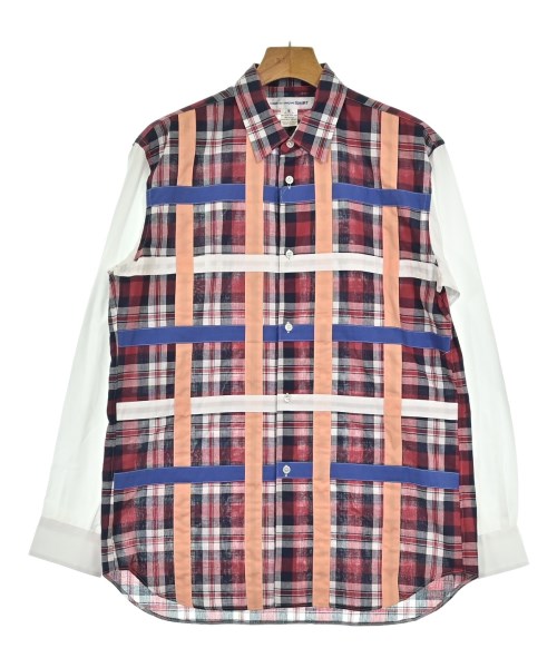 COMME des GARCONS SHIRT(コムデギャルソンシャツ)カジュアルシャツ 赤 サイズ:M/2200602814182