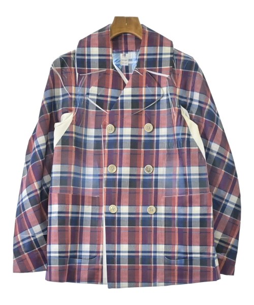 COMME des GARCONS SHIRT(コムデギャルソンシャツ)ピーコート 赤 サイズ:XS/2200604852038