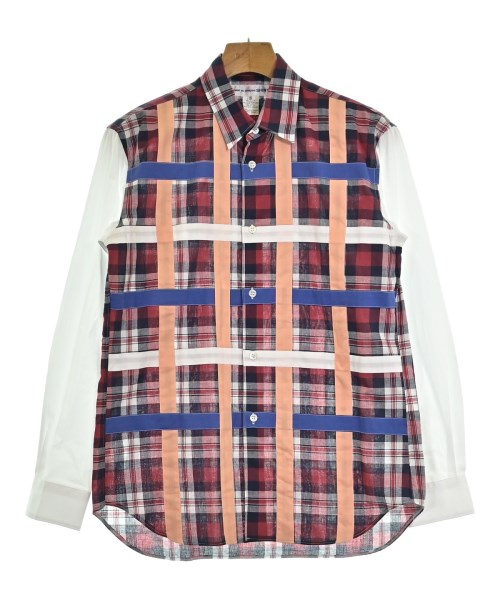 COMME des GARCONS SHIRT(コムデギャルソンシャツ)カジュアルシャツ 赤 サイズ:XS/2200607762044