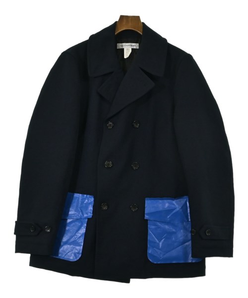 COMME des GARCONS SHIRT(コムデギャルソンシャツ)ピーコート 紺 サイズ:L/2200680419019