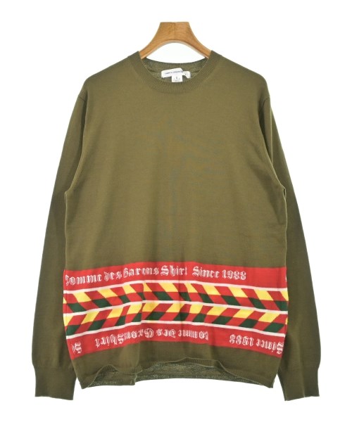 COMME des GARCONS SHIRT(コムデギャルソンシャツ)ニット・セーター カーキ サイズ:XL/2200704025042