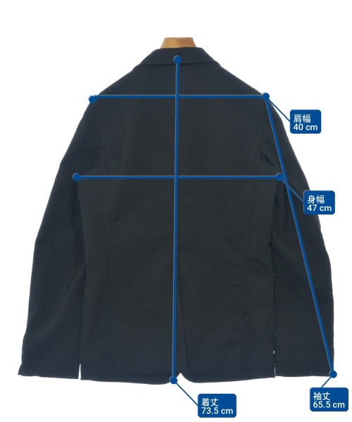 COMME des GARCONS SHIRT（コムデギャルソンシャツ）カジュアルジャケット 黒 サイズ:S メンズ/2200705268011
