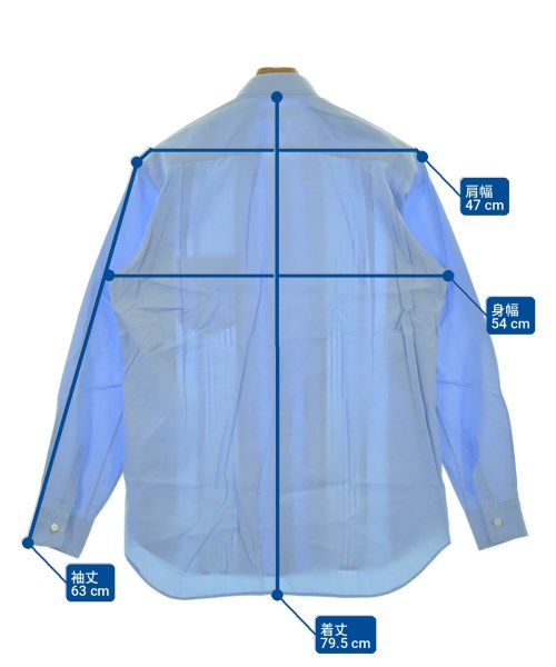 COMME des GARCONS SHIRT（コムデギャルソンシャツ）カジュアルシャツ 青 サイズ:M メンズ/2200705586115