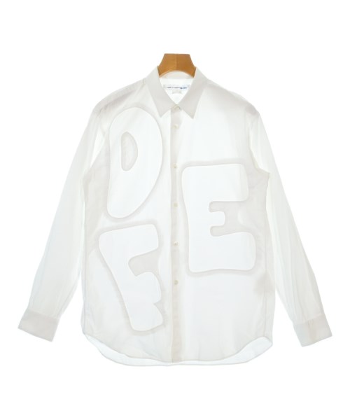 COMME des GARCONS SHIRT(コムデギャルソンシャツ)カジュアルシャツ 白 サイズ:M/2200659788092