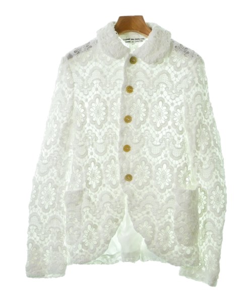 COMME des GARCONS COMME des GARCONS(コムデギャルソンコムデギャルソン)カジュアルジャケット 白 サイズ:S/2200370611068