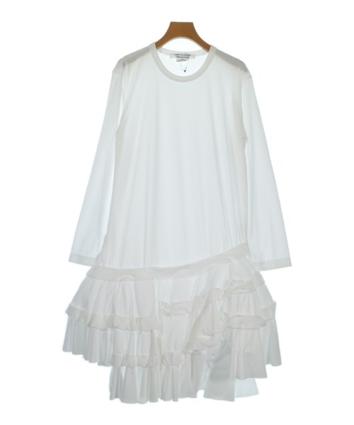 COMME des GARCONS COMME des GARCONS(コムデギャルソンコムデギャルソン)ワンピース 白 サイズ:S/2200598741165