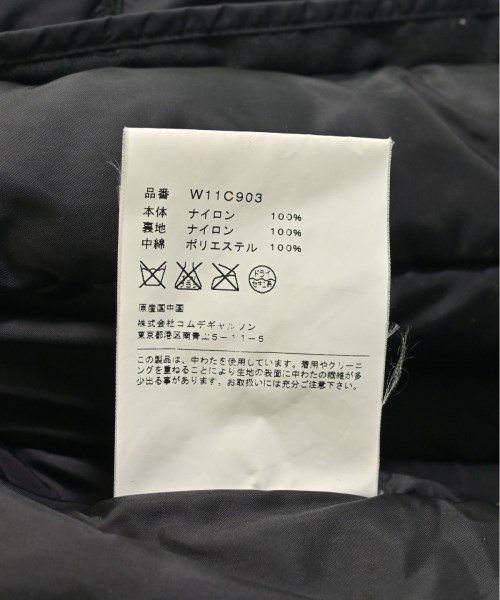 COMME des GARCONS COMME des GARCONS（コムデギャルソンコムデギャルソン）ダウンコート 黒 サイズ:S レディース/2200540417223