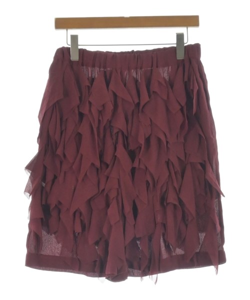 COMME des GARCONS COMME des GARCONS(コムデギャルソンコムデギャルソン)ショートパンツ 赤 サイズ:S/2200630036037