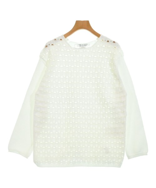 COMME des GARCONS COMME des GARCONS(コムデギャルソンコムデギャルソン)ニット・セーター 白 サイズ:S/2200606532082