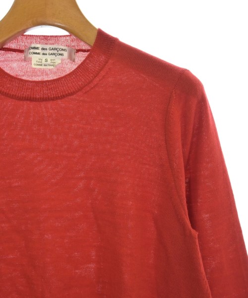 COMME des GARCONS COMME des GARCONS（コムデギャルソンコムデギャルソン）ニット・セーター 赤 サイズ:S レディース/2200605093119