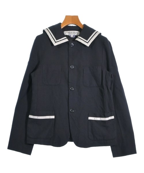 COMME des GARCONS COMME des GARCONS(コムデギャルソンコムデギャルソン)カジュアルジャケット 紺 サイズ:S/2200653591100