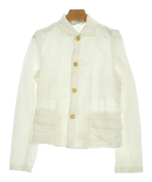 COMME des GARCONS COMME des GARCONS(コムデギャルソンコムデギャルソン)テーラードジャケット 白 サイズ:XS/2200667629011