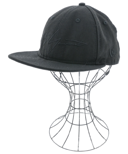 YOHJI YAMAMOTO(ヨウジヤマモト)キャップ 黒 サイズ:58.7/2200495179108