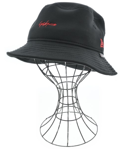 YOHJI YAMAMOTO(ヨウジヤマモト)ハット 黒 サイズ:S/M/2200580460029