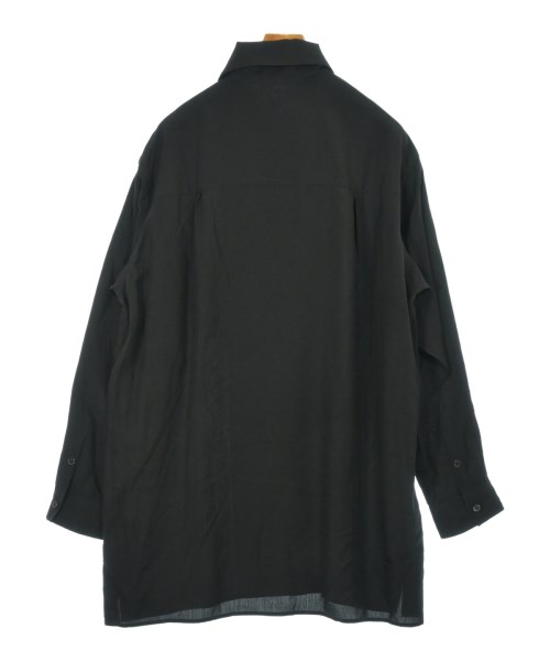 Yohji Yamamoto（ヨウジヤマモト）カジュアルシャツ 黒 サイズ:3(M位) メンズ/2200595733019