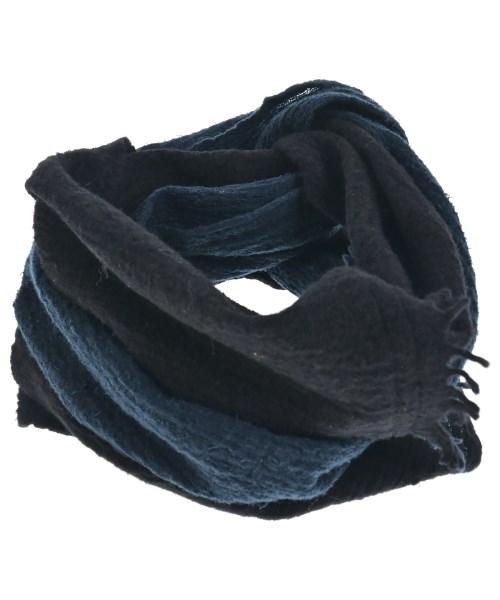YOHJI YAMAMOTO(ヨウジヤマモト)マフラー 紺 サイズ:-/2200696318092