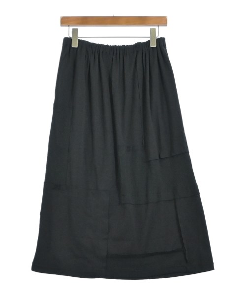 YOHJI YAMAMOTO(ヨウジヤマモト)ロング・マキシ丈スカート 黒 サイズ:2(S位)/2200702425226