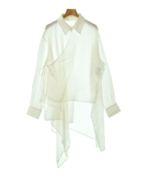 YOHJI YAMAMOTO(ヨウジヤマモト)カジュアルシャツ 白 サイズ:1(XS位)/2200670267019