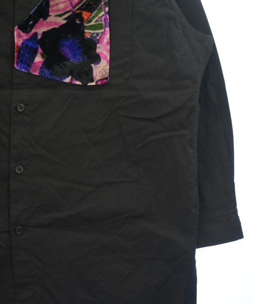 yohji yamamoto POUR HOMME（ヨウジヤマモトプールオム）カジュアルシャツ 黒 サイズ:3(M位) メンズ/2200537046023