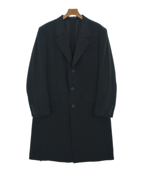 yohji yamamoto POUR HOMME(ヨウジヤマモトプールオム)チェスターコート 黒 サイズ:2(S位)/2200597210013