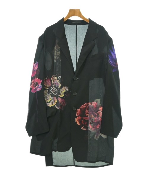 yohji yamamoto POUR HOMME(ヨウジヤマモトプールオム)テーラードジャケット 黒 サイズ:2(S位)/2200601308026