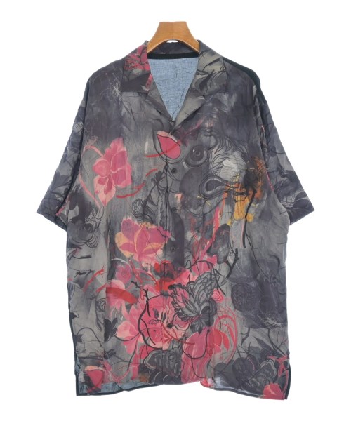 yohji yamamoto POUR HOMME(ヨウジヤマモトプールオム)カジュアルシャツ グレー サイズ:2(S位)/2200599198234