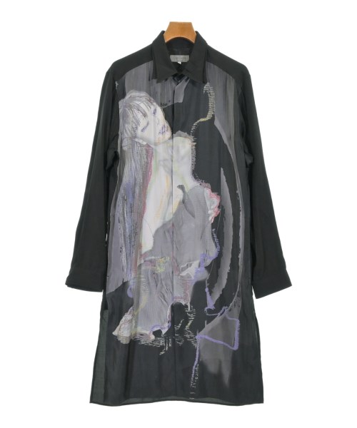 yohji yamamoto POUR HOMME(ヨウジヤマモトプールオム)カジュアルシャツ 黒 サイズ:3(M位)/2200606543064