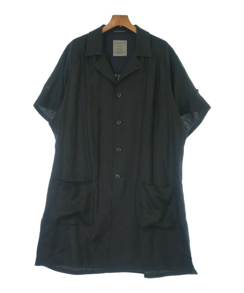 yohji yamamoto POUR HOMME(ヨウジヤマモトプールオム)カジュアルシャツ 黒 サイズ:3(M位)/2200670602124