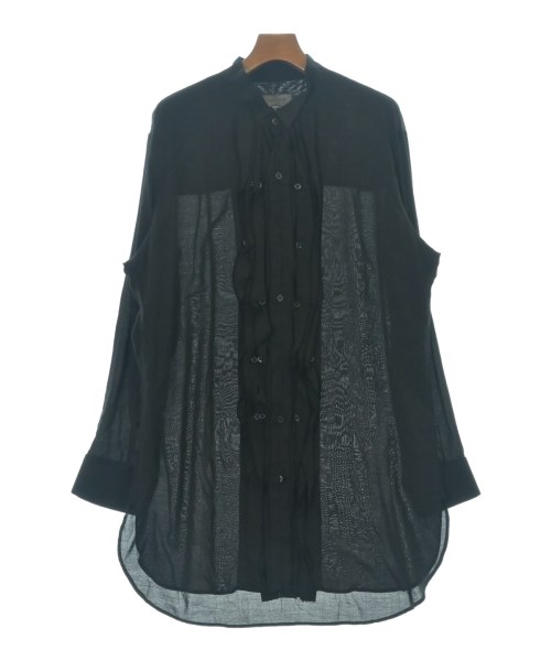 yohji yamamoto POUR HOMME(ヨウジヤマモトプールオム)カジュアルシャツ 黒 サイズ:3(M位)/2200696477072