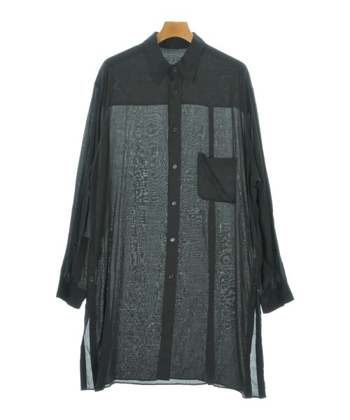 yohji yamamoto POUR HOMME(ヨウジヤマモトプールオム)カジュアルシャツ 黒 サイズ:3(M位)/2200700335015