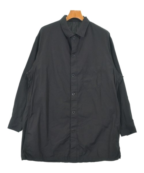 yohji yamamoto POUR HOMME(ヨウジヤマモトプールオム)カジュアルシャツ 黒 サイズ:2(S位)/2200703525093