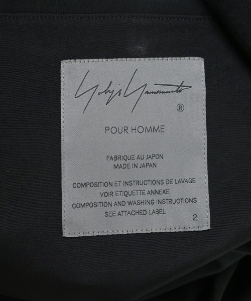 yohji yamamoto POUR HOMME（ヨウジヤマモトプールオム）その他 黒 サイズ:2(S位) メンズ/2200704011038