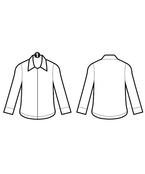 yohji yamamoto POUR HOMME（ヨウジヤマモトプールオム）カジュアルシャツ 黒 サイズ:1(XS位) メンズ/2200663294039